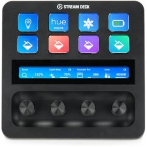 Elgato Stream Deck + Customizable Desktop Interface with XLR Dock