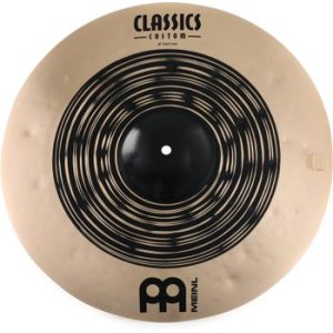 Bundled Item: Meinl Cymbals 18-inch Classics Custom Dual Crash