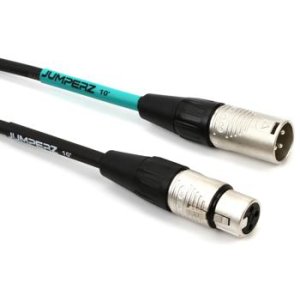 Bundled Item: JUMPERZ JBM Blue Line Microphone Cable - 10 foot