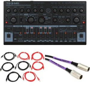 DTM・DAW Behringer TD-3 BK Behringer TD-3-BK Analog Bass Line Synthesizer - Black