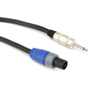 Bundled Item: Pro Co S12NQ Speaker Cable - speakON to 1/4 inch TS Jumbo - 25 foot