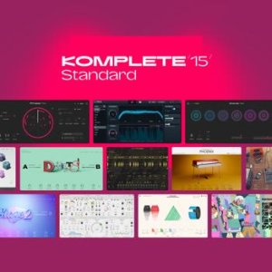 Bundled Item: Native Instruments Komplete 15 Standard Edition Software Production Suite - Upgrade from Komplete Select Edition