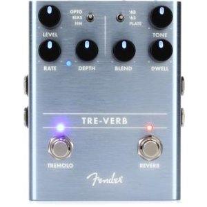 Fender エフェクター Tre-Verb Digital Reverb Fender Tre-Verb Pedal - Terry Carter Music Store