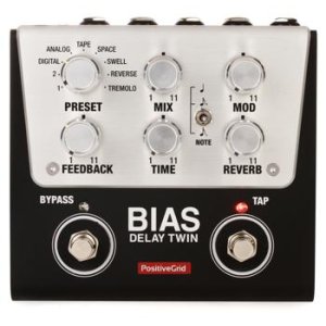 Positive Grid BIAS Delay Twin Pedal