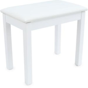 Product Image - Gator Frameworks GFW-KEYBENCH-WDWH Wooden Keyboard & Piano Bench-White