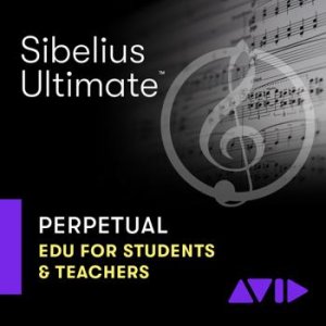 Bundled Item: Avid Sibelius Ultimate Academic Version Perpetual License
