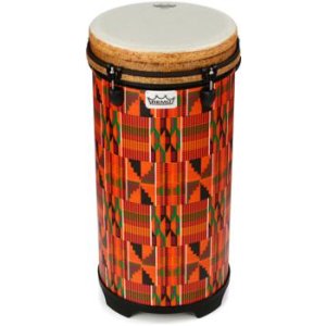 Bundled Item: Remo Valencia 100 Series Key-tuned Tubano - 12 inches, Kintekloth