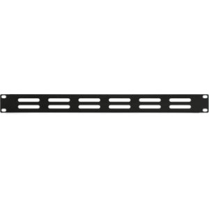 Product Image - Gator GRW-PNLVNT1 Vented Flanged Rack Panel - 1U