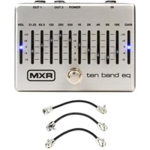 MXR M108S Ten Band EQ Pedal | Sweetwater
