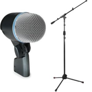 Shure Beta 52A Supercardioid Dynamic Kick Drum Microphone | Sweetwater