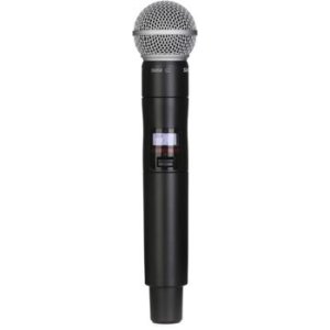 Bundled Item: Shure QLXD2/SM58 Wireless Handheld Microphone Transmitter - H50 Band