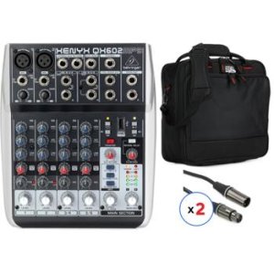 Behringer Xenyx QX602MP3 Mixer with USB MP3 Playback