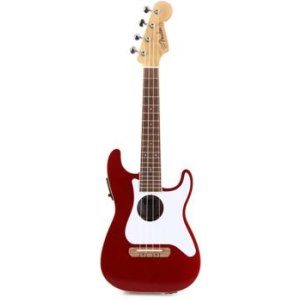 Bundled Item: Fender Fullerton Stratocaster Uke - Candy Apple Red