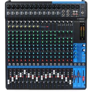 Yamaha MG20 20-channel Analog Mixer and Semi-Rigid Case Bundle