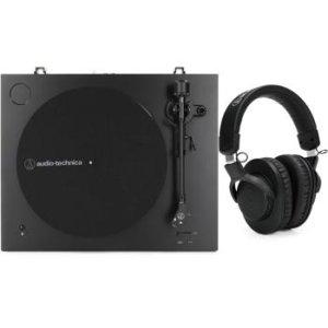 Audio-Technica AT-LP3XBT-BK Fully Automatic Wireless Belt-drive Turntable -  Black