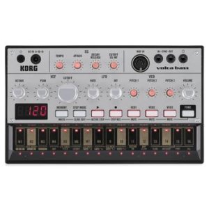 Bundled Item: Korg Volca Bass Analog Bass Synth Module and Sequencer