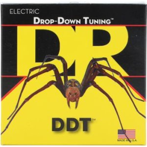 Bundled Item: DR Strings DDT-10 Drop-Down Tuning Nickel Plated Steel Electric Guitar Strings - .010-.046 Medium