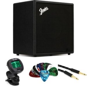 ベース Fender Rumble LT25 Fender Rumble LT25 25W 1x8 Bass Combo Amp Black | Guitar Center