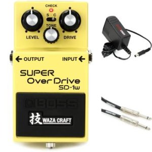 Boss SD-1W Waza Craft Super Overdrive Pedal | Sweetwater