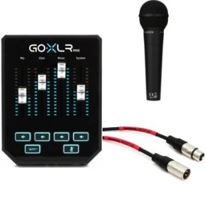 TC-Helicon GoXLR Mini USB Streaming Mixer with USB/Audio Interface