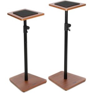 Bundled Item: On-Stage SMS7500 Wood Studio Monitor Stands - Rosewood