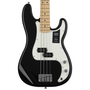Bundled Item: Fender Player Precision Bass - Black with Maple Fingerboard