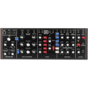 Behringer Model D Analog Synthesizer and Rack Ears | Sweetwater