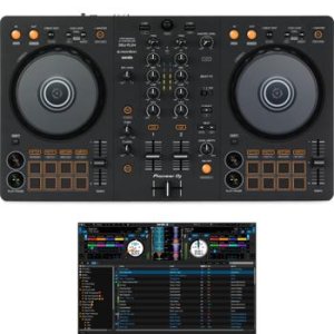 Pioneer DJ DDJ-FLX4 2-deck rekordbox and Serato DJ
