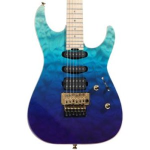 ESP USA M-III GT Quilted Maple - See Thru Black Sunburst