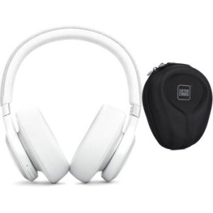JBL Live 770NC Wireless Over-ear Headphones - White | Sweetwater