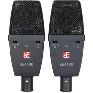 Bundled Item: sE Electronics sE4100 Large-diaphragm Condenser Microphones - Matched Pair