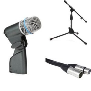 Shure Beta 56A Supercardioid Dynamic Drum Microphone | Sweetwater