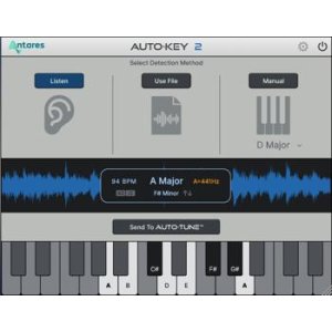 Bundled Item: Antares Auto-Key 2 Automatic Key and Scale Detection Plug-in