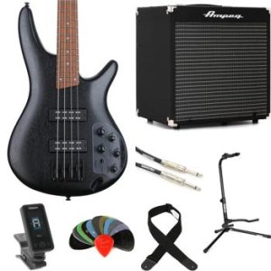 Ibanez Standard SR300EB Bass Guitar - Weathered Black