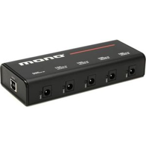 Bundled Item: MONO 5-outlet Isolated USB Pedalboard Power Supply - Small