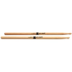 Bundled Item: Promark Classic Forward DrumSticks - Hickory - 5A - Wood Tip