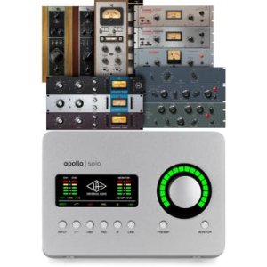 Bundled Item: Universal Audio Apollo Solo Heritage Edition Thunderbolt 3 Audio Interface with UAD DSP