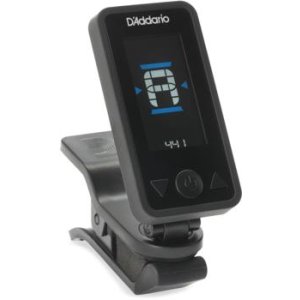 Product Image - D'Addario Eclipse Rechargeable Clip-on Tuner - Black