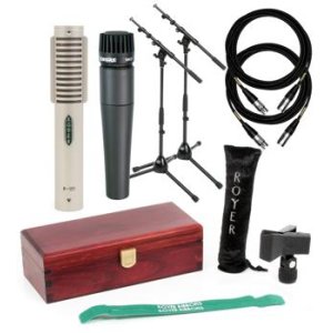 Shure SM57 Cardioid Dynamic Instrument Microphone Bundle