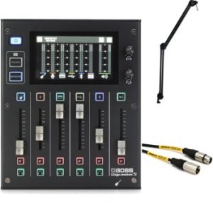 Boss Gigcaster 5 Streaming Mixer | Sweetwater