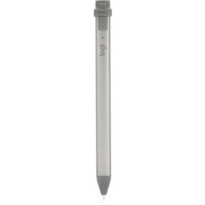  Logitech Crayon Digital Pencil (iPads with USB-C Ports)  Featuring Apple Technology, No Lag Pixel-Precision, and Dynamic Smart Tip  with Fast Charge - Silver : Cell Phones & Accessories