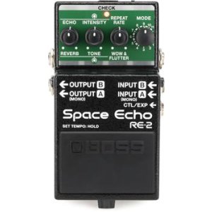 Boss RE-2 Space Echo Delay and Reverb Effects Pedal | Sweetwater