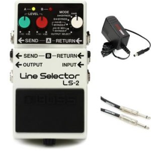 Boss LS-2 Line Selector Pedal | Sweetwater