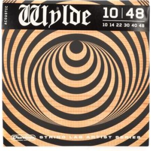 Bundled Item: Dunlop Zakk Wylde String Lab Acoustic Guitar Strings - .010-.048