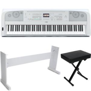 Yamaha DGX670WH 88-key Arranger Piano - White | Sweetwater