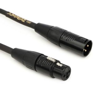Bundled Item: JUMPERZ JGM-100 Gold Microphone Cable - 100 foot