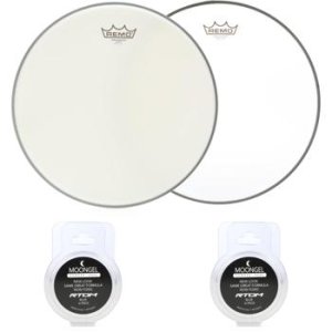 RTOM Moongel Drum Damper Pads - Blue (6-pack)