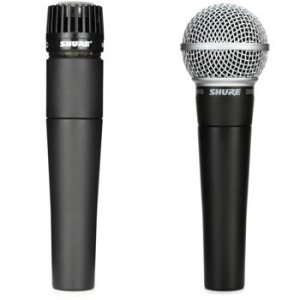 Shure SM57-LC Dynamic Mic and Cable Kit B&H Photo Video