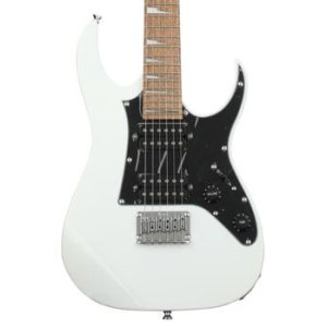 Bundled Item: Ibanez miKro GRGM21 Electric Guitar - White