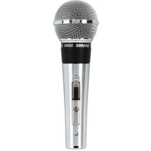 Shure 565SD Cardioid Dynamic Vocal Microphone with Cable and Stand 